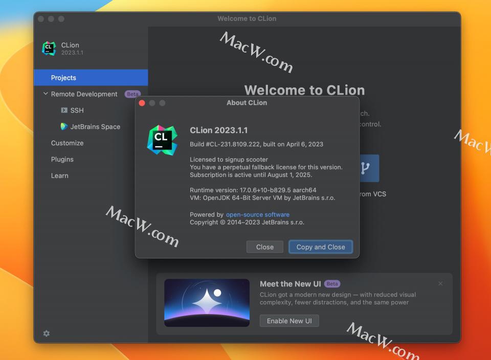 CLion 2023 for Mac：跨平台 C/C++ 开发工具，支持多种编程语言和框架