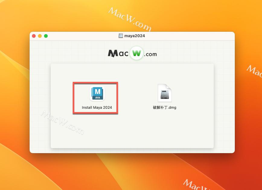 Maya 2024中文特别版 适用于Apple M和 intel/win系统