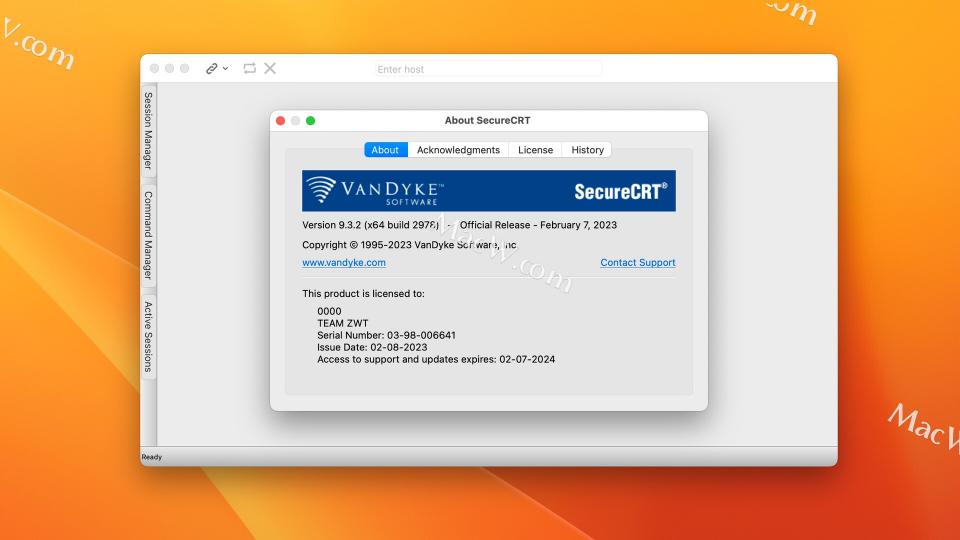 SecureCRT for Mac：打造更放心的远程终端管理方案！全新版