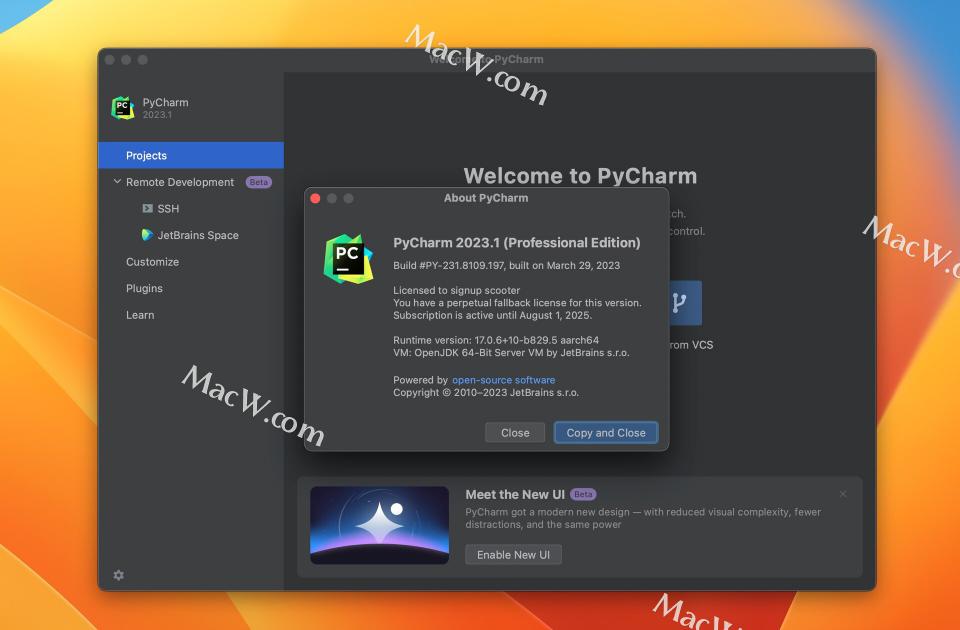 Mac电脑Python开发的首选工具：pycharm pro 2023 for mac 完美兼容版