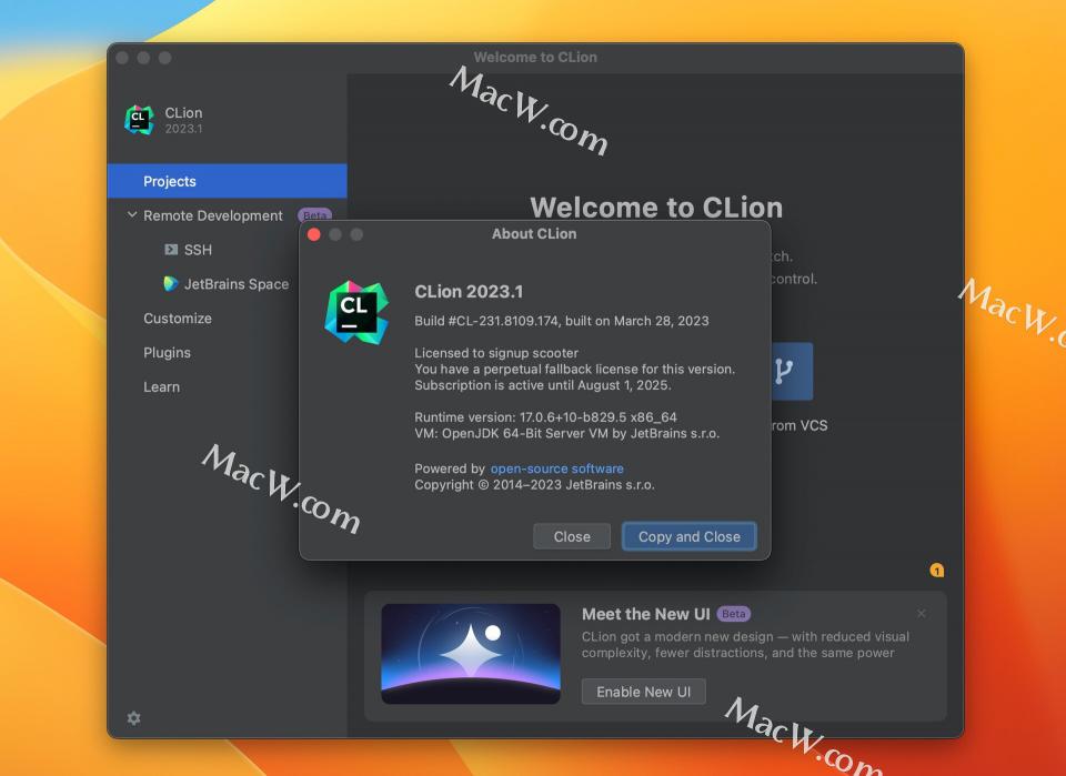 JetBrains CLion 2023 for Mac 下载，为你提供最优秀的C/C++开发体验！