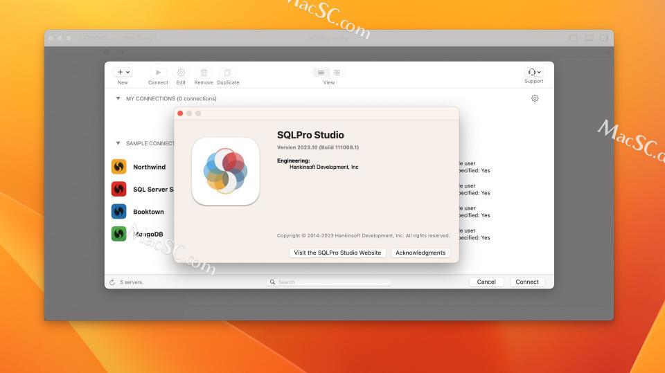 Mac软件-SQLPro Studio for Mac(可视化数据库管理工具)v2023.10激活版