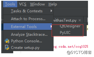 PyQt5+python3+pycharm开发环境配置 